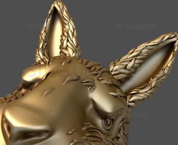 3D model Hare's head (STL)